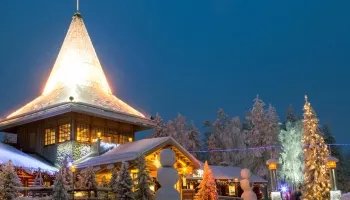 Поездка в Лапландию в деревню к Санта Клаусу 2018